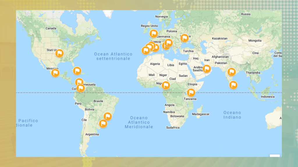 Mapa EoF mundial