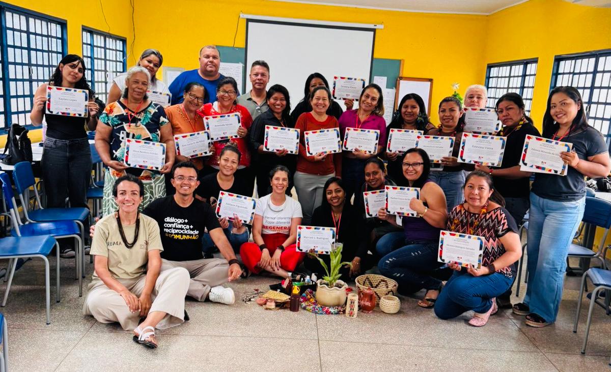 Economia de Comunhão e Bruaca Negócios Socioambientais realizam oficina de empreendedorismo para mulheres no Pantanal