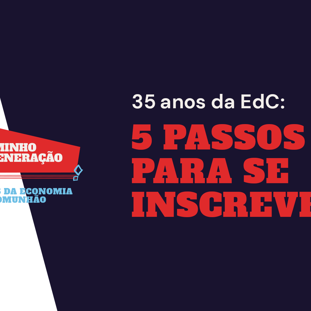 35 anos da EdC: 5 passos para se inscrever 